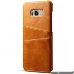 Samsung Galaxy S8 Case PU Wallet Slim Credit Card Slots Protective Back Cover Samsung Galaxy S8 B07G5JSQ7M